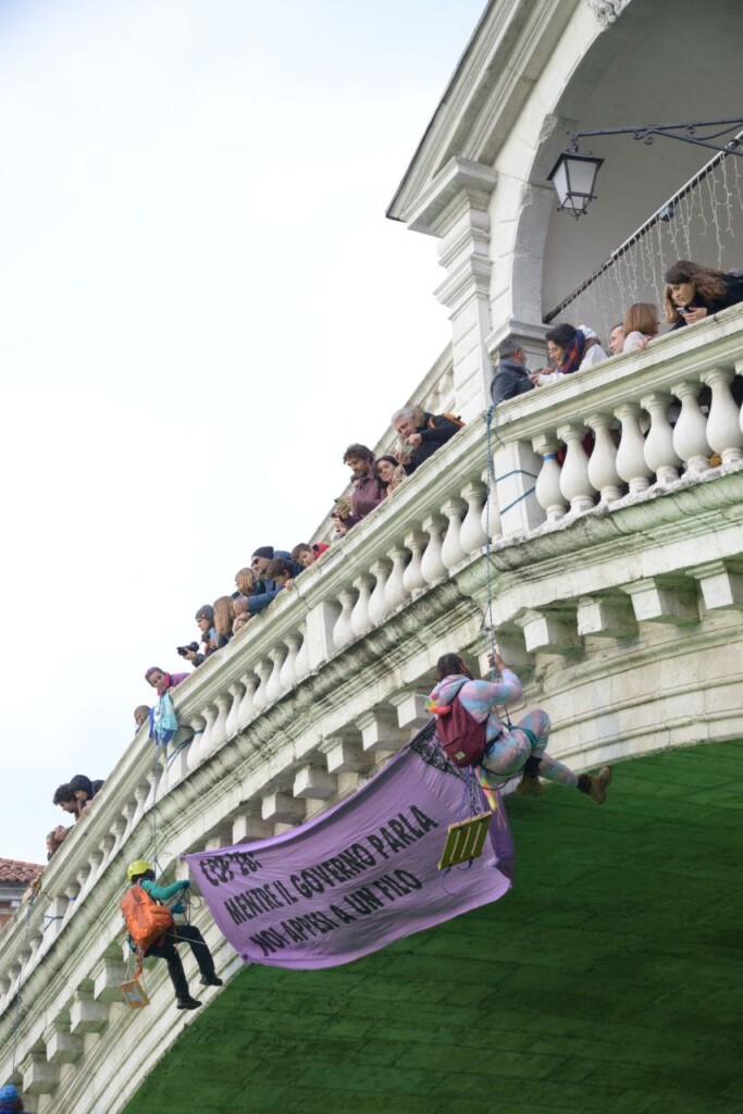 protesta extinction rebellion venezia