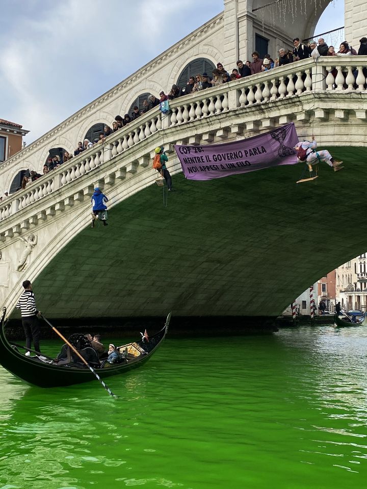 protesta extinction rebellion venezia