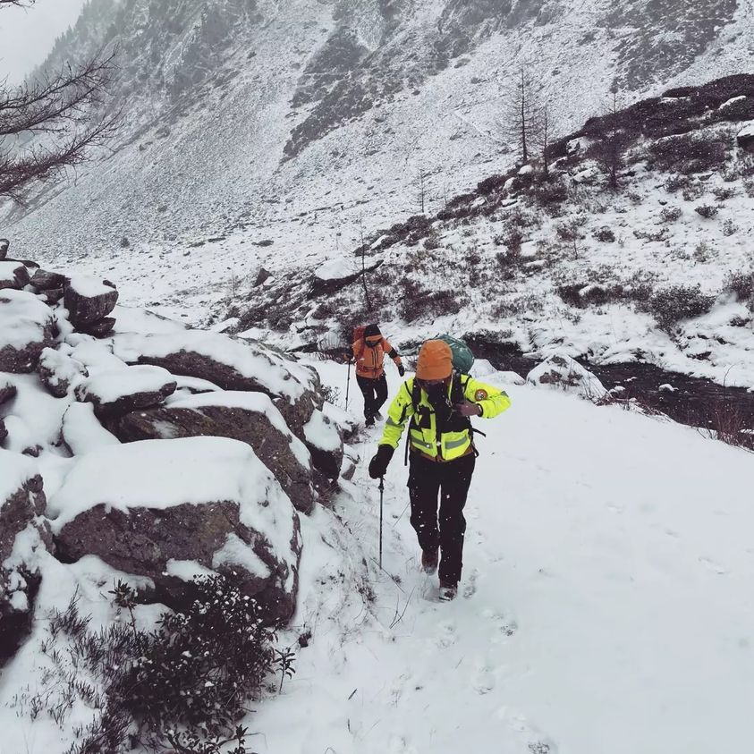 soccorso alpino neve