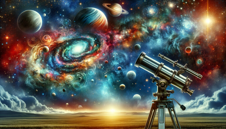 telescopio spazio stelle cielo pianeti