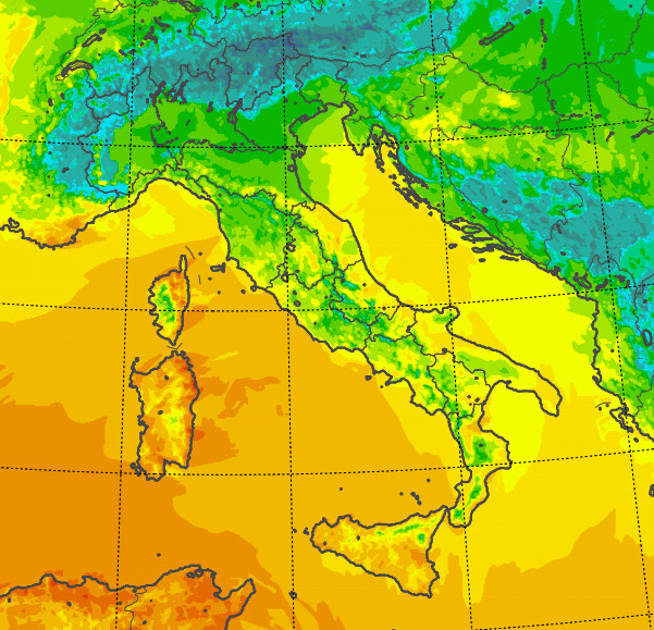 temperature massime 11 dicembre 2023