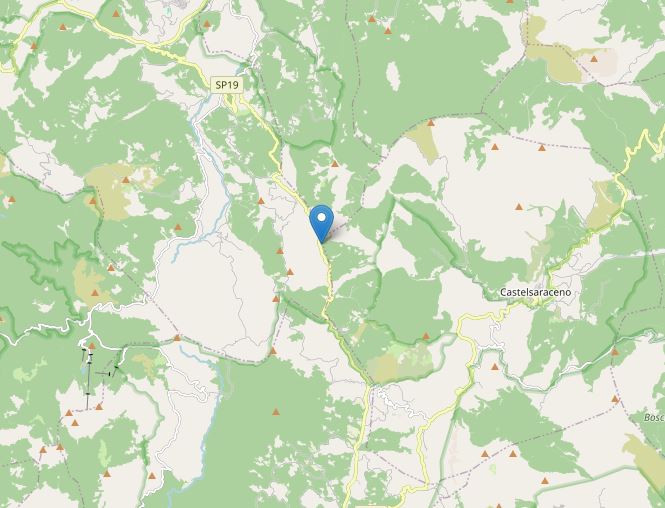 terremoto Castelsaraceno Potenza