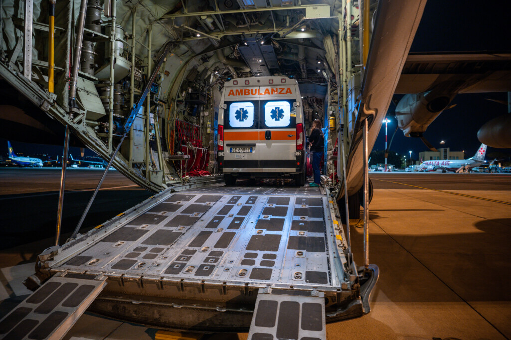volo sanitario aeronautica militare