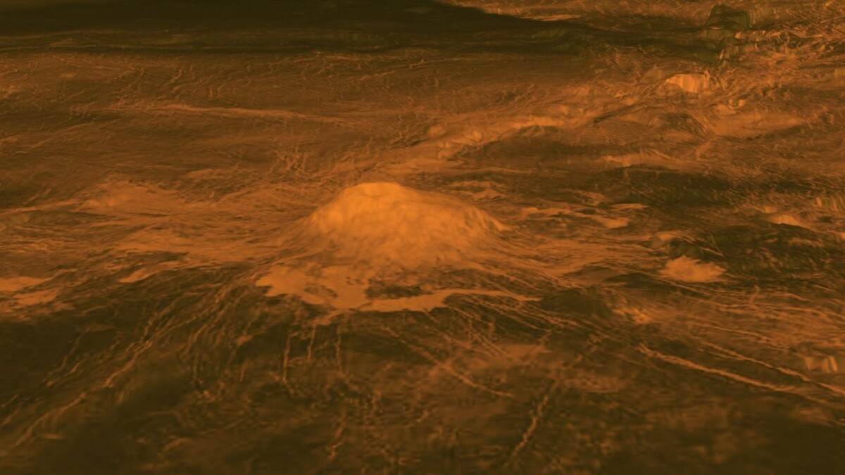 Idunn Mons vulcano venere