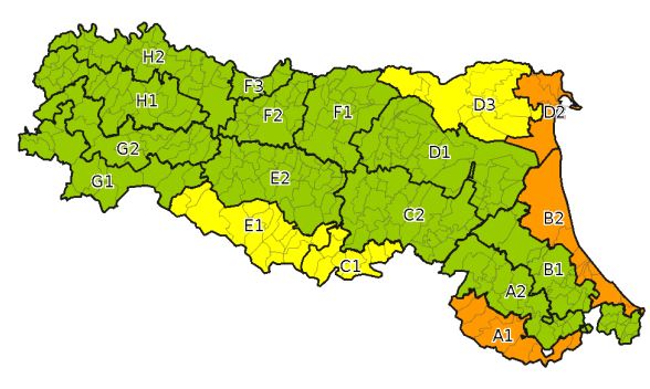 allerta meteo emilia romagna 18 gennaio