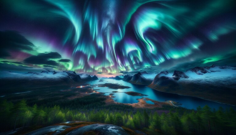 aurore boreali crepa campo magnetico terrestre tempesta geomagnetica tempeste geomagnetiche (2)