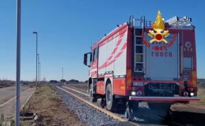 binari vigili fuoco viterbo