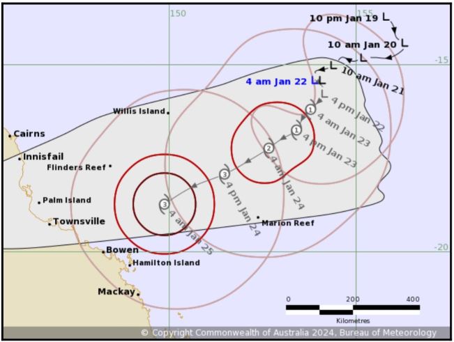 ciclone kirrily australia queensland