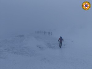 escursionisti bloccati rifugio sebastiani