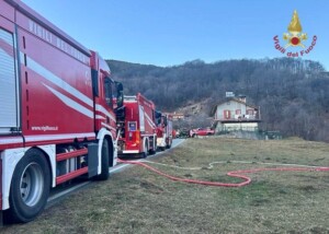 incendio condove valsusa piemonte