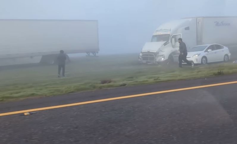 incidente nebbia california maxitamponamento