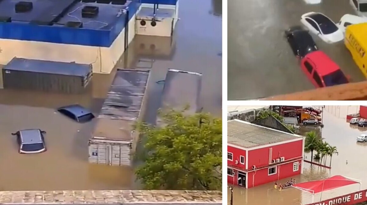 inondazioni rio de janeiro brasile