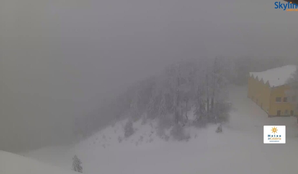 maltempo calabria neve sila
