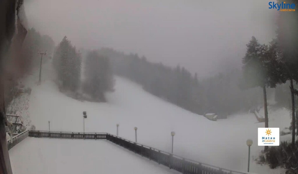 maltempo calabria neve sila