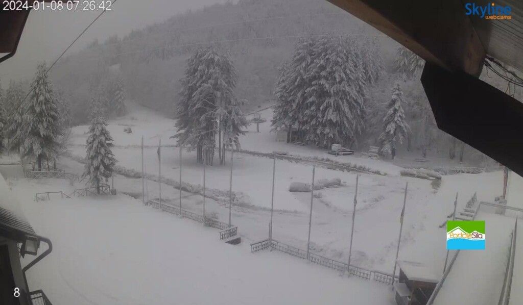 maltempo calabria neve sila