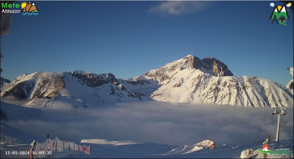 neve campo imperatore