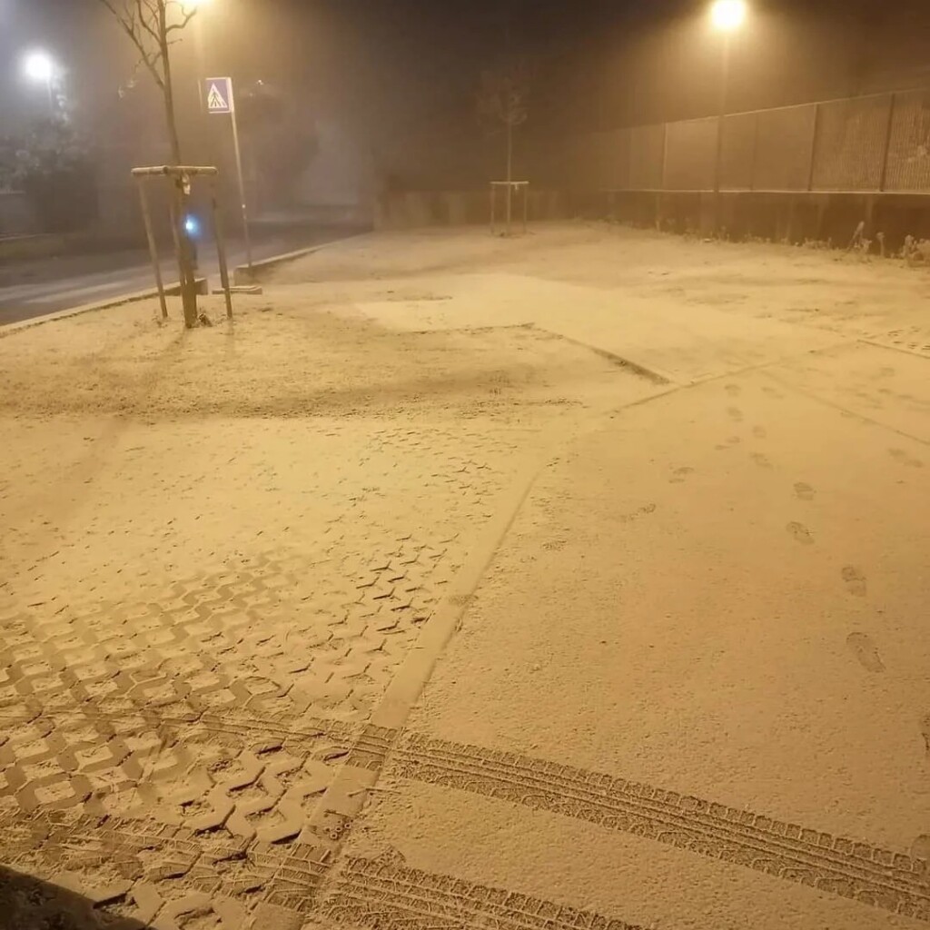 neve chimica pianura padana