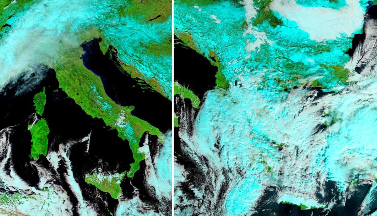 neve italia balcani 21 gennaio 2024