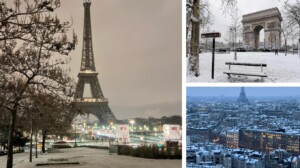 neve parigi francia