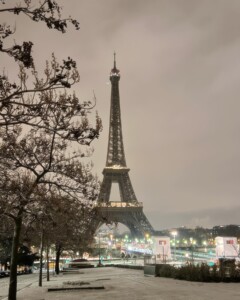 neve parigi francia