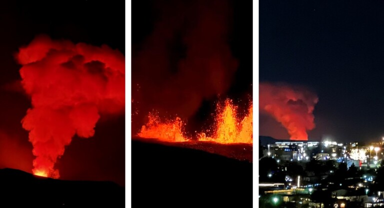 nuova eruzione islanda grindavik