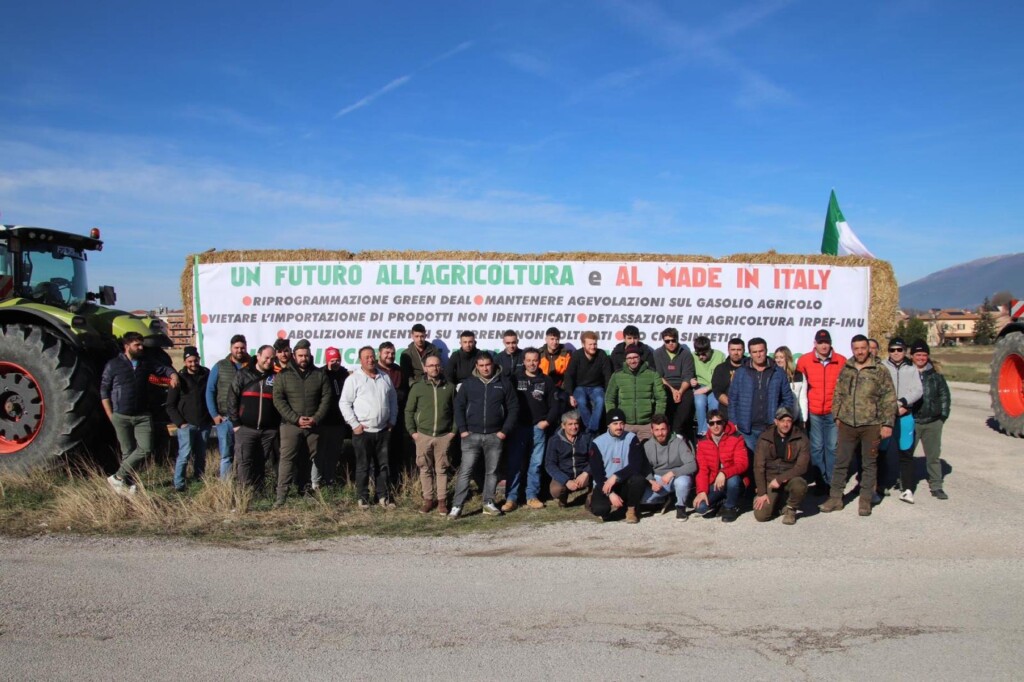 protesta agricoltori trattori