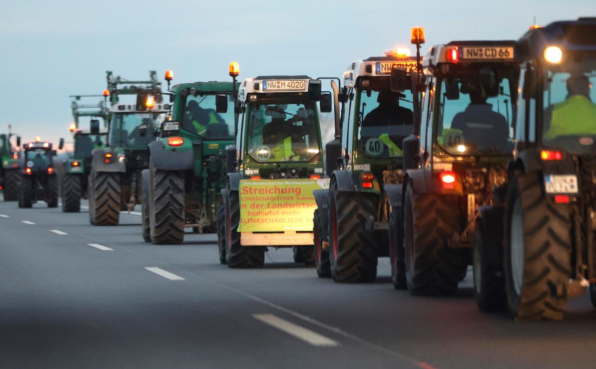 proteste agricoltori germania
