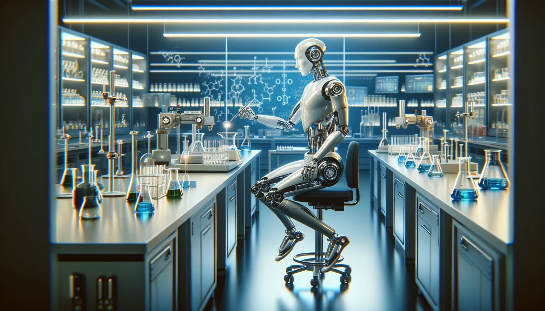 RoboChem: il robot che lavora da solo in laboratorio 24 ore su 24