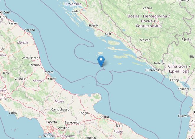 terremoto croazia adriatico tremiti