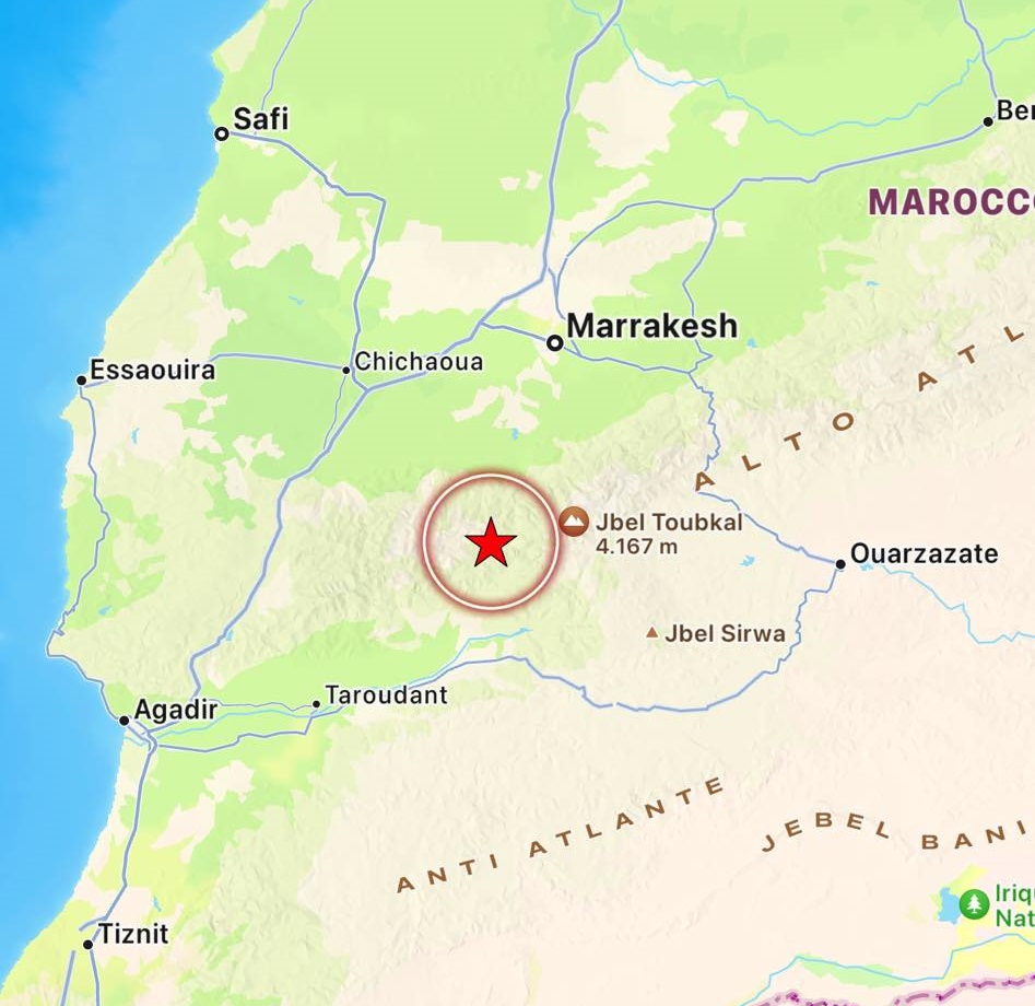 terremoto marocco