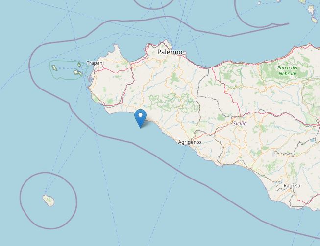 terremoto oggi sciacca agrigento sicilia