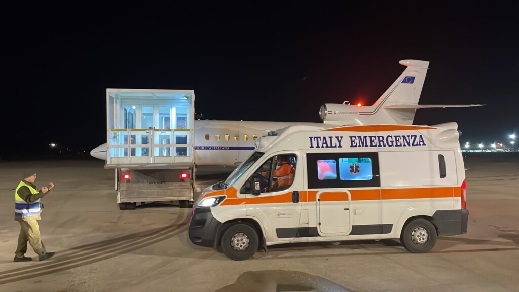 trasporto sanitario aeronautica militare