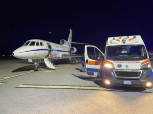 trasporto sanitario aeronautica militare
