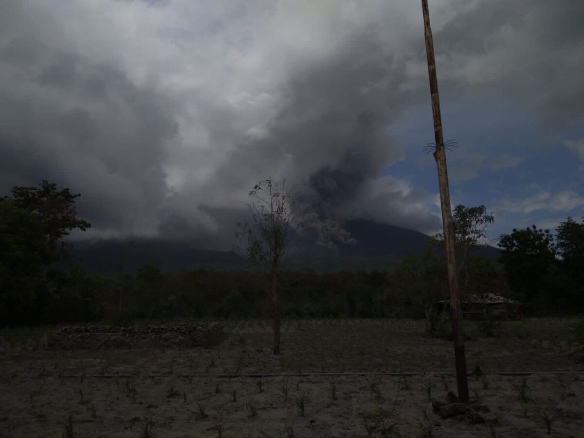 vulcano indonesia Lewotobi Laki-Laki