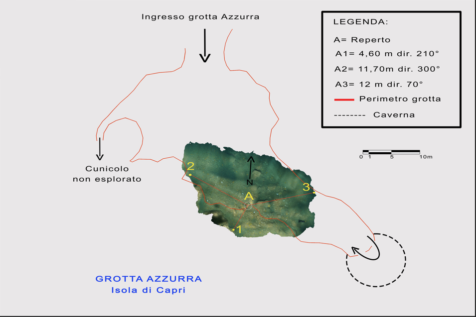 Capri, recuperati manufatti archeologici nel mare dalla Grotta Azzurra (2)