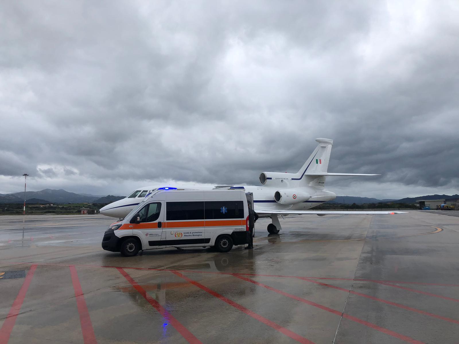 Trasporto Sanitario aeronautica militare