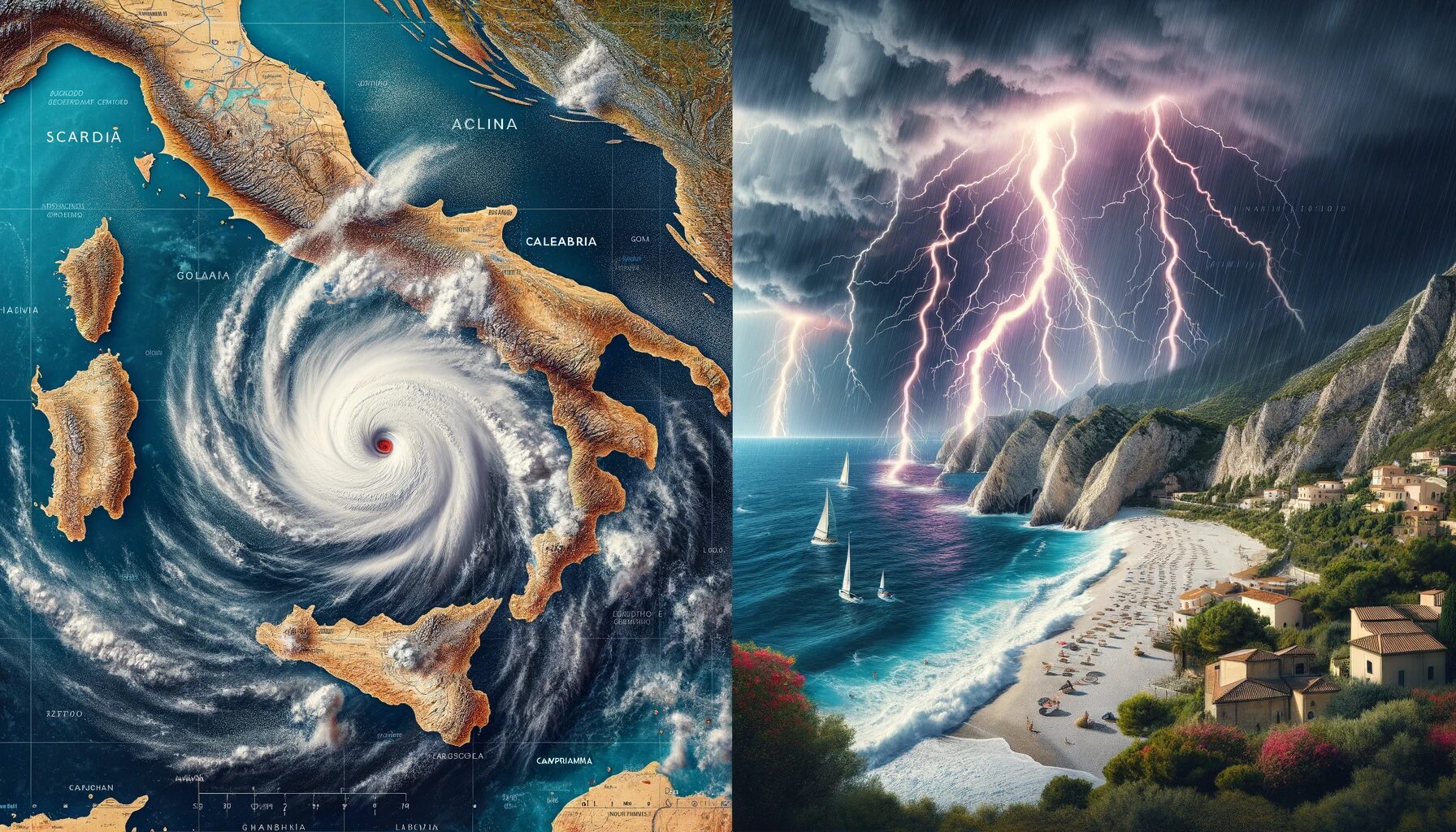 Allerta Meteo, il ciclone Boris si intensifica sull’Italia: maltempo estremo anche in Sicilia e a Malta