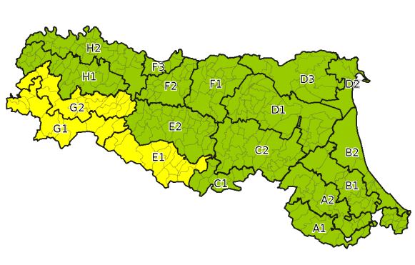 allerta meteo emilia romagna
