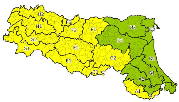 allerta meteo emilia romagna 10 febbraio