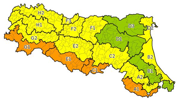 allerta meteo emilia romagna