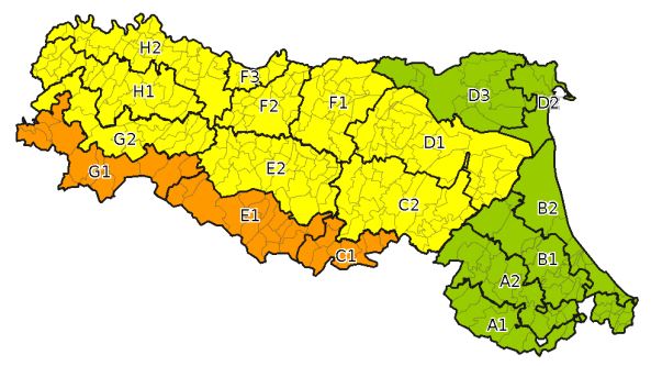 allerta meteo emilia-romagna