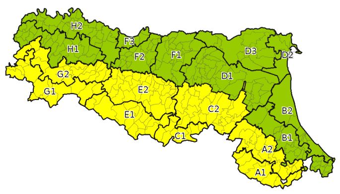 allerta meteo emilia romagna