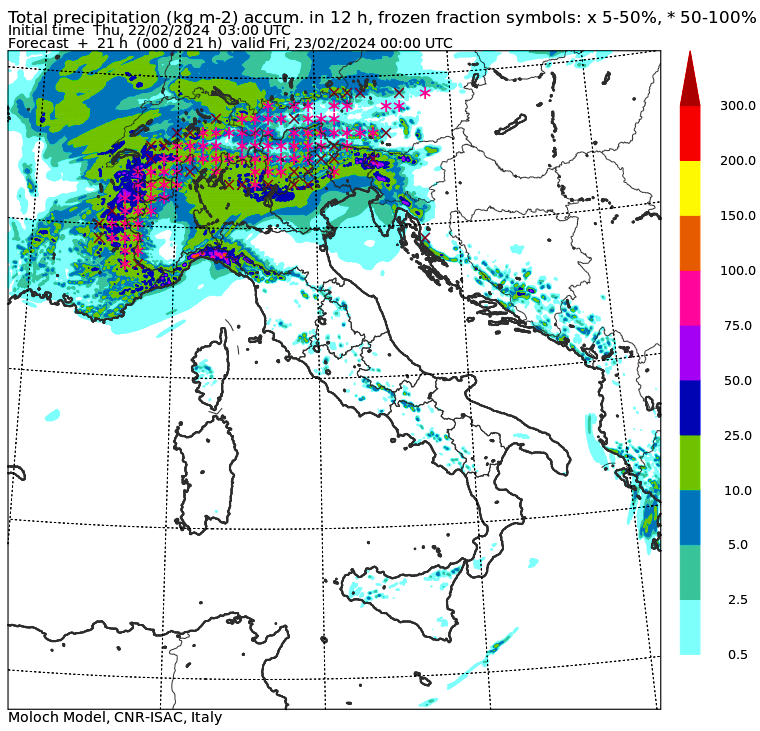 allerta meteo piogge 22 febbraio 2024