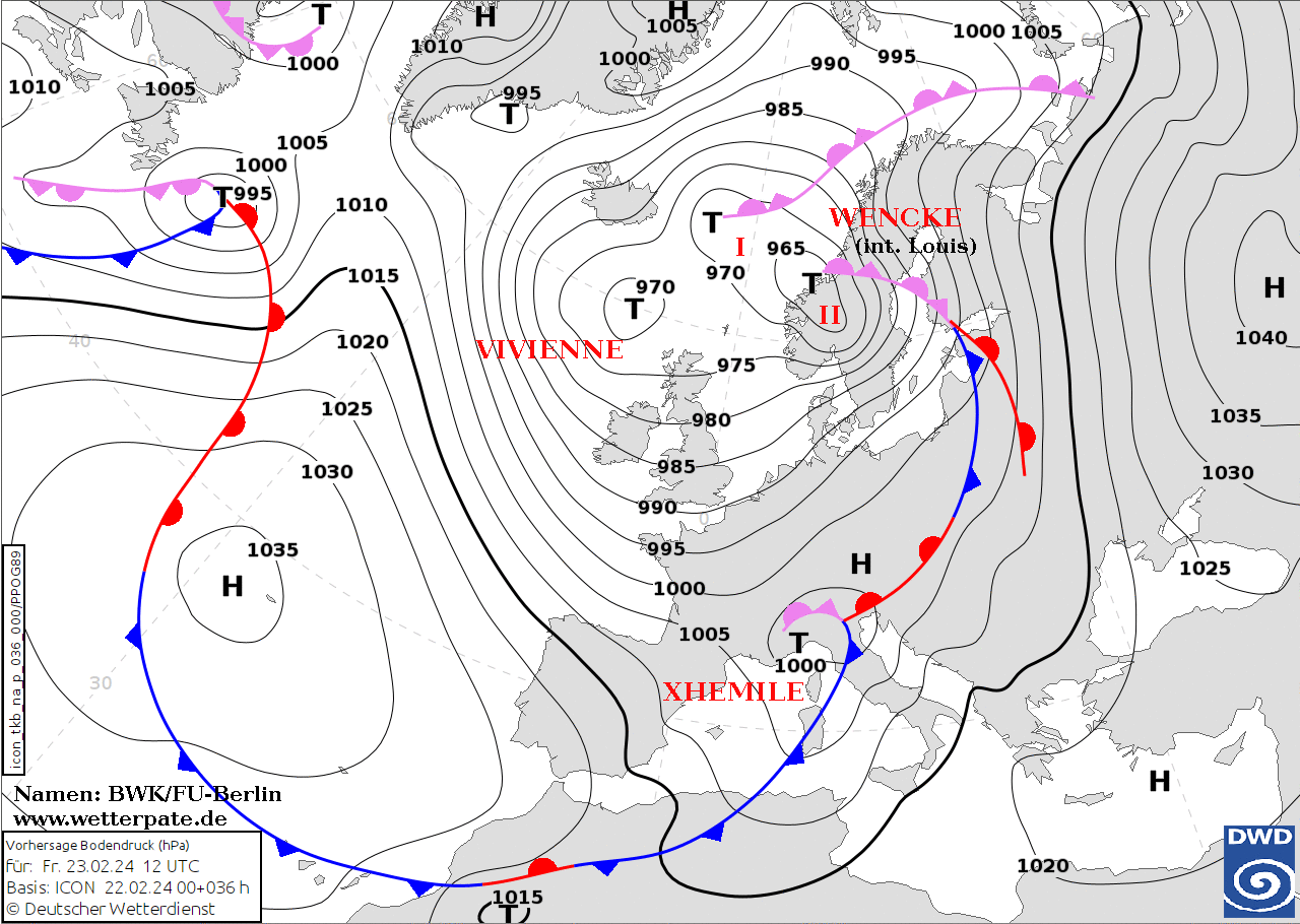 allerta meteo venerdì 23 febbraio