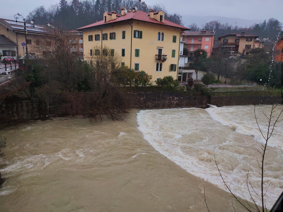 fiume torre maltempo friuli