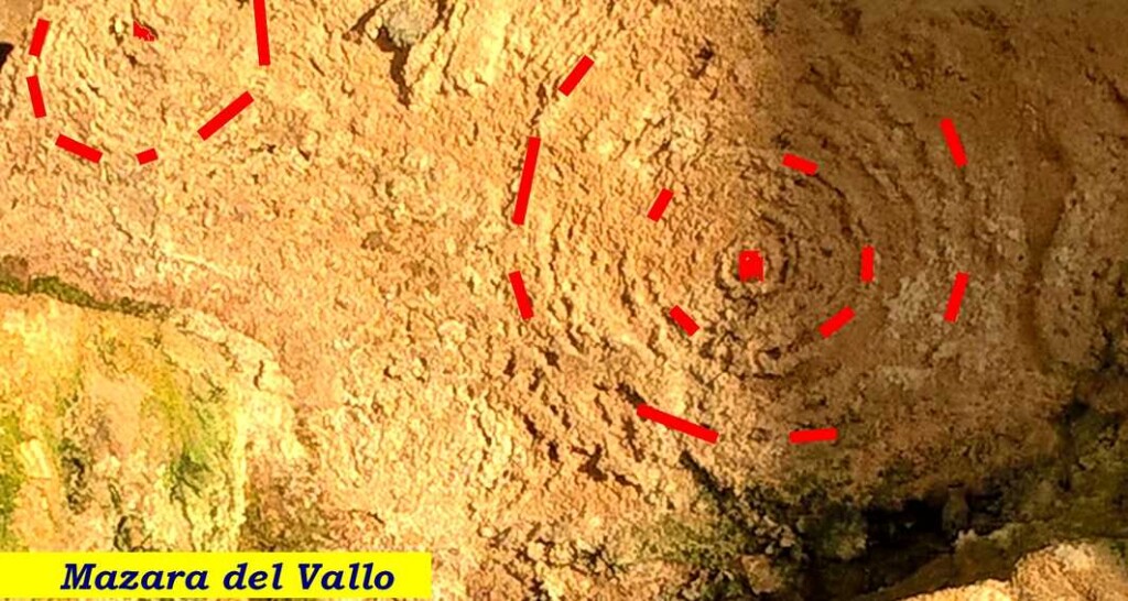 graffiti circolari chiesa San Nicolò Regale mazara del vallo