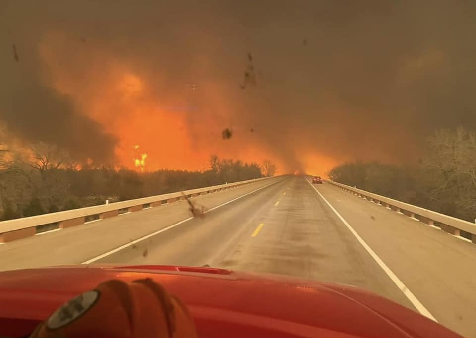 incendio Smokehouse Creek Fire texas