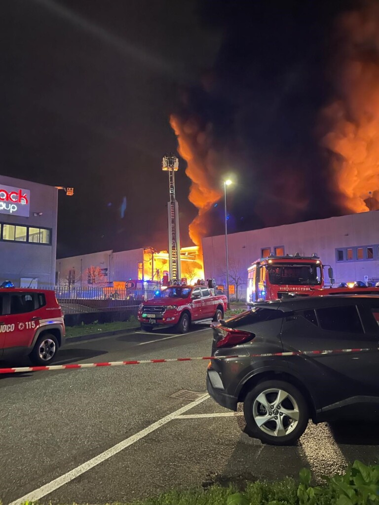 incendio truccazzano