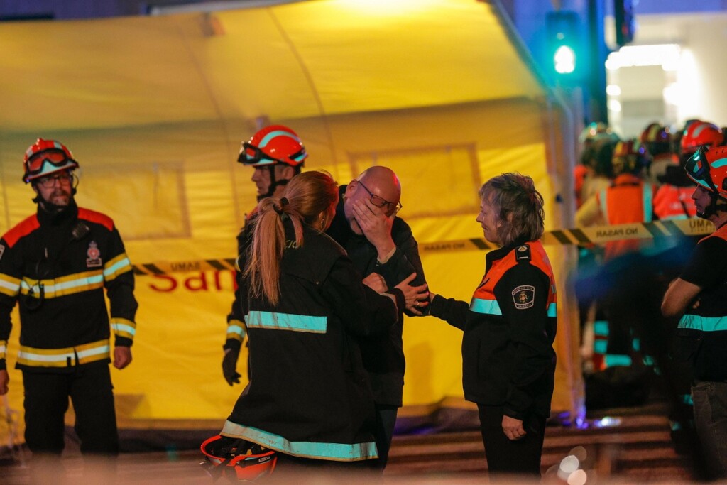 incendio valencia spagna