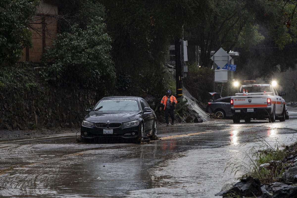 inondazioni alluvioni california frane
